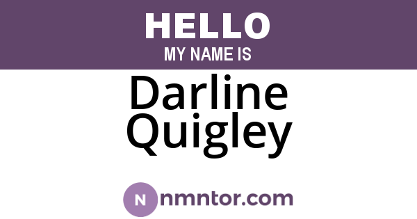 Darline Quigley