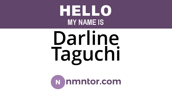 Darline Taguchi
