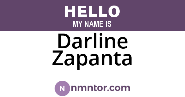 Darline Zapanta