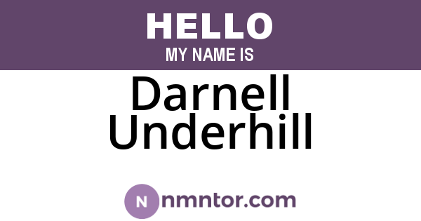 Darnell Underhill
