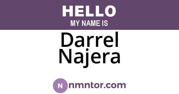 Darrel Najera