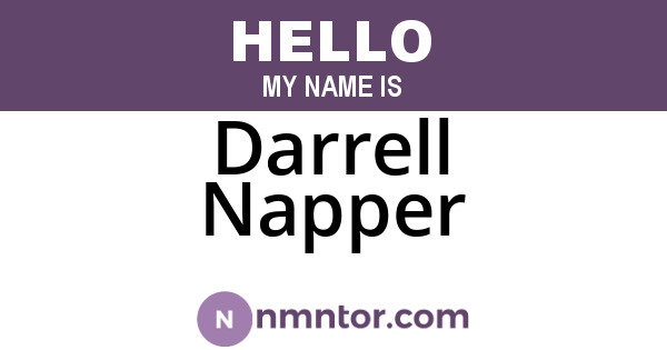 Darrell Napper