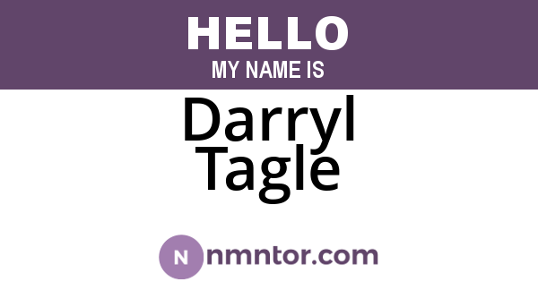 Darryl Tagle