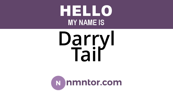 Darryl Tail