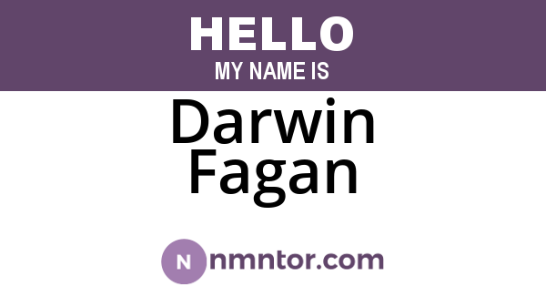 Darwin Fagan