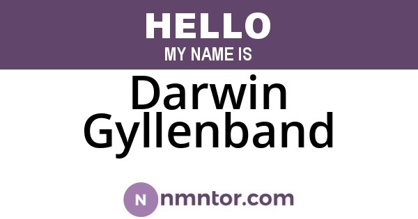 Darwin Gyllenband