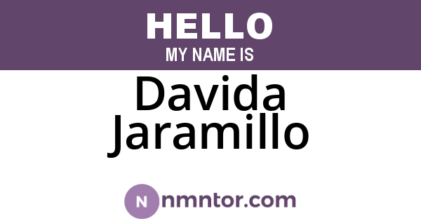 Davida Jaramillo