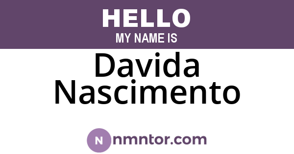 Davida Nascimento