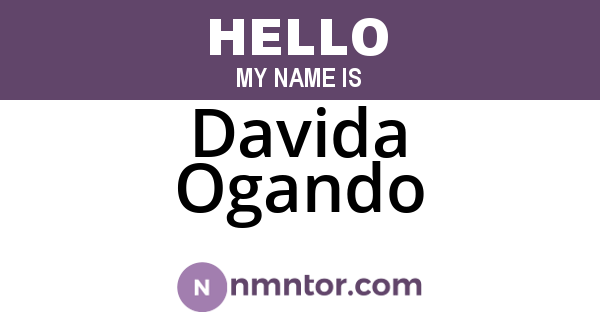 Davida Ogando