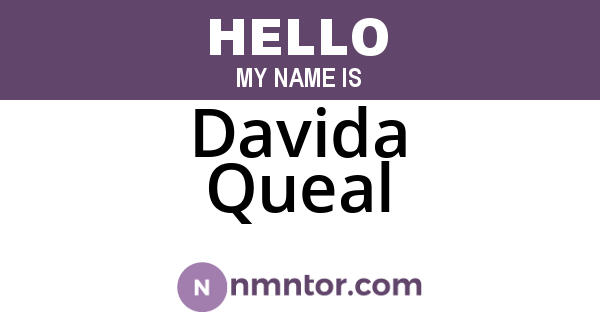 Davida Queal