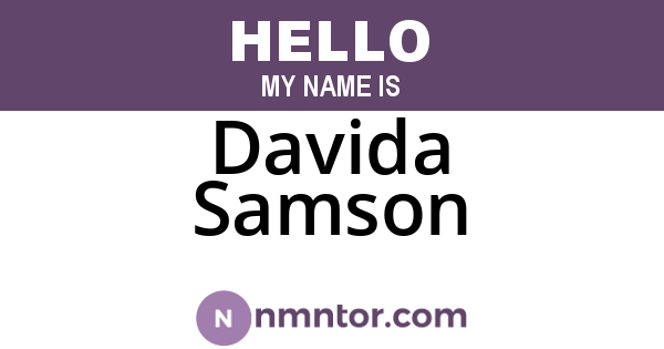 Davida Samson