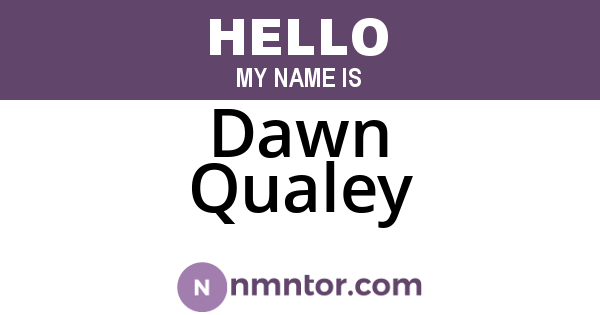 Dawn Qualey