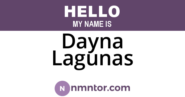 Dayna Lagunas