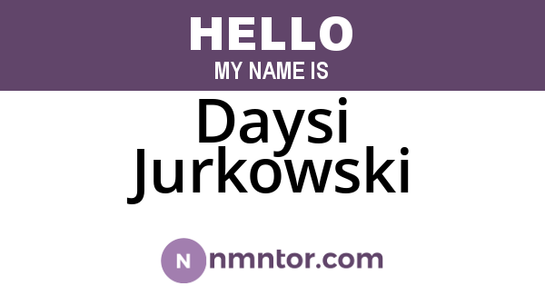 Daysi Jurkowski