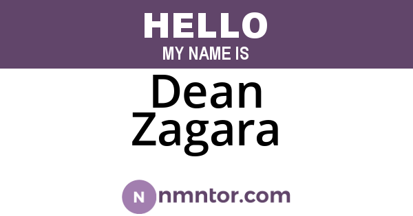 Dean Zagara