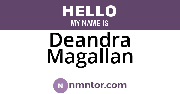 Deandra Magallan