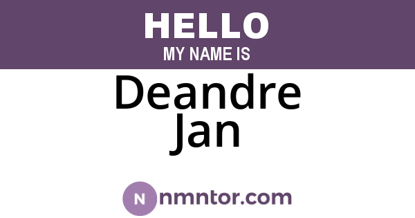 Deandre Jan