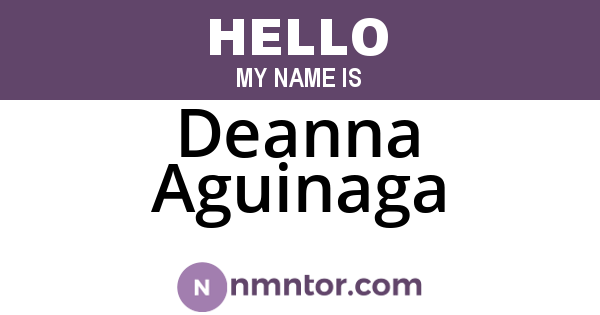 Deanna Aguinaga