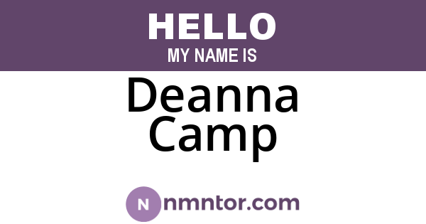 Deanna Camp