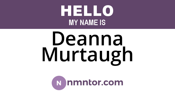 Deanna Murtaugh