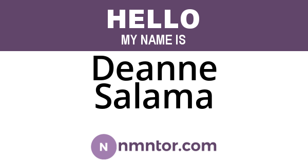 Deanne Salama