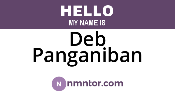 Deb Panganiban