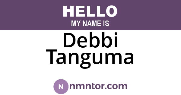 Debbi Tanguma