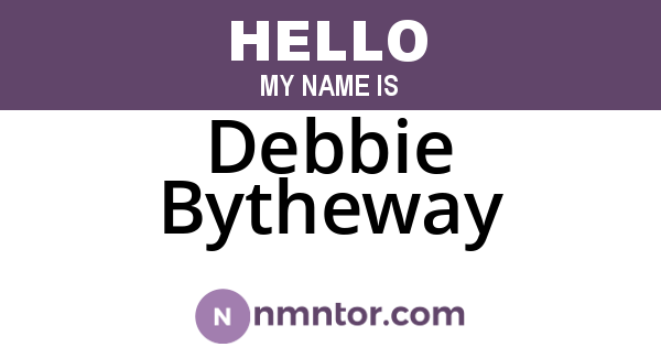 Debbie Bytheway