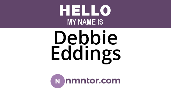 Debbie Eddings