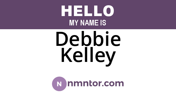 Debbie Kelley