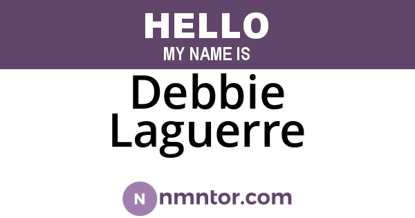 Debbie Laguerre