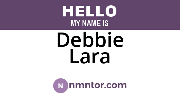Debbie Lara