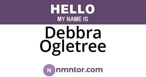 Debbra Ogletree