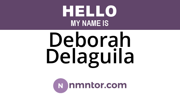 Deborah Delaguila