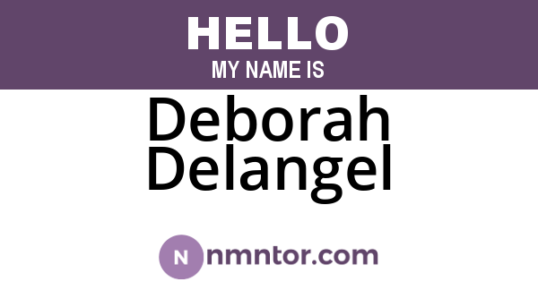 Deborah Delangel