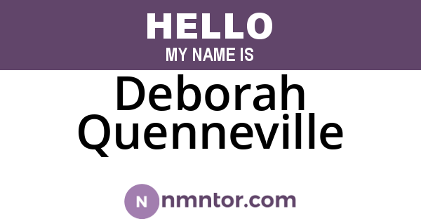 Deborah Quenneville