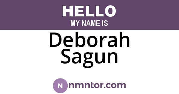 Deborah Sagun