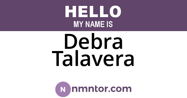 Debra Talavera