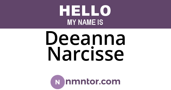 Deeanna Narcisse