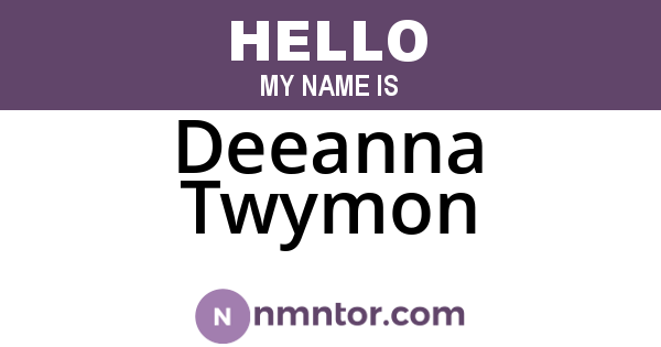 Deeanna Twymon