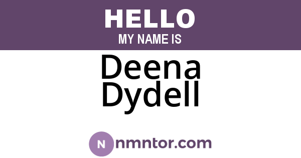 Deena Dydell