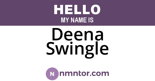 Deena Swingle