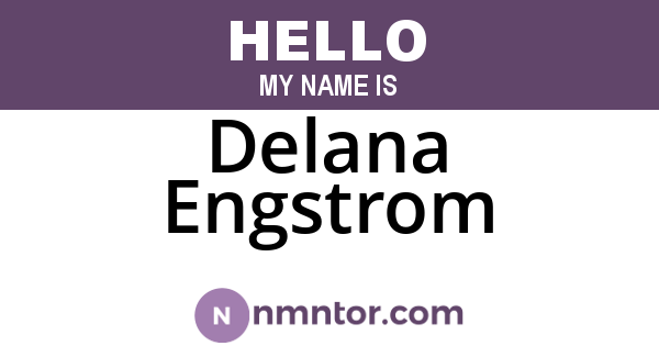 Delana Engstrom