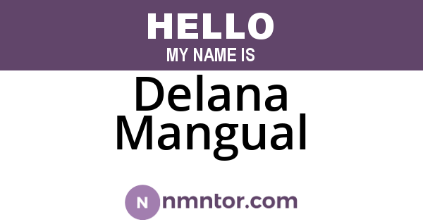 Delana Mangual