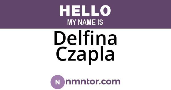 Delfina Czapla