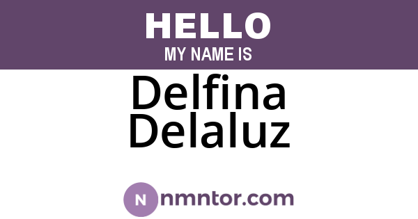 Delfina Delaluz