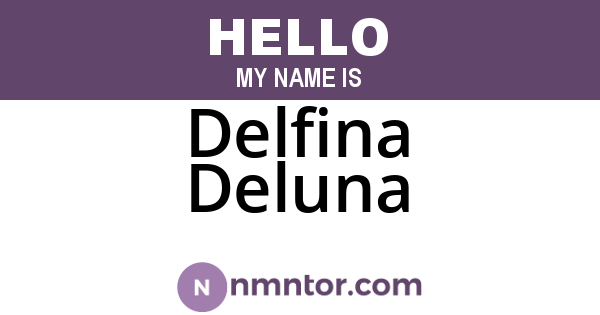 Delfina Deluna