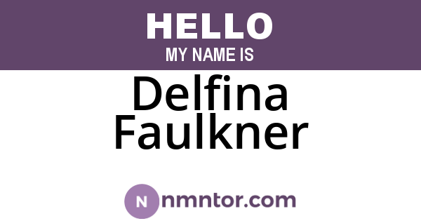 Delfina Faulkner
