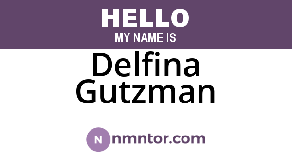 Delfina Gutzman