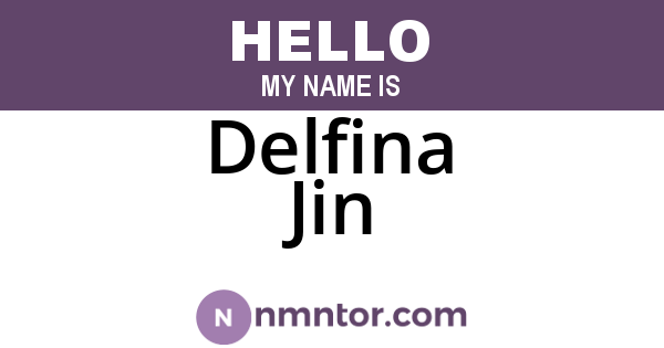 Delfina Jin